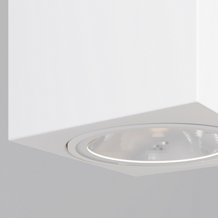 Уличный настенный светодиодный светильник Maytoni Block O507WL-L10W3K