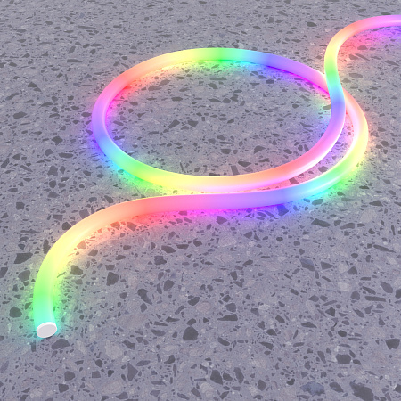 Гибкий неон Maytoni 17,2Вт/м RGB+3000К 24V IP65 Круглый 20304