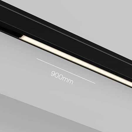 Трековый магнитный светодиодный светильник Maytoni Levity Basis TR190-1-15W3K-B Трековый магнитный светодиодный светильник Maytoni Levity Basis TR190-1-15W3K-B