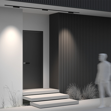 Уличный трековый мангитный светодиодный светильник Maytoni Exility IP Points O-TR02-2-S-12WB4K