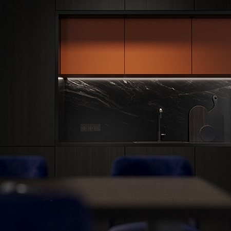 Накладка для розетки с заземлением и защитными шторками Voltum S70 METAL (антрацит) VLSM000712