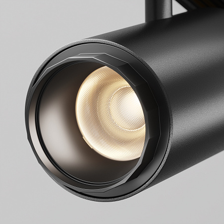 Трековый магнитный светодиодный светильник Maytoni Exility X Focus Zoom TR244-4-12WTW-DSZ-B