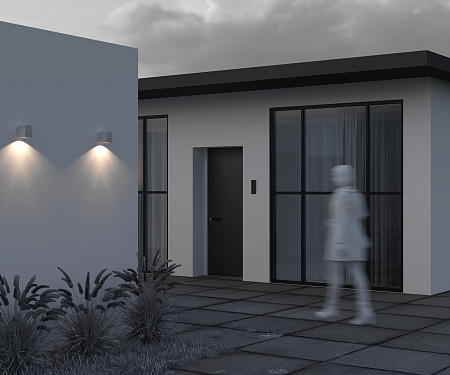 Уличный настенный светодиодный светильник Maytoni Block O507WL-L5W3K