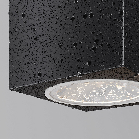 Уличный настенный светодиодный светильник Maytoni Block O507WL-L10B3K