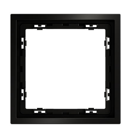 Рамка металлическая на 1 пост Voltum S70 METAL (антрацит) VLSM120112