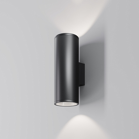 Уличный настенный светодиодный светильник Maytoni Shim O514WL-L30B3K