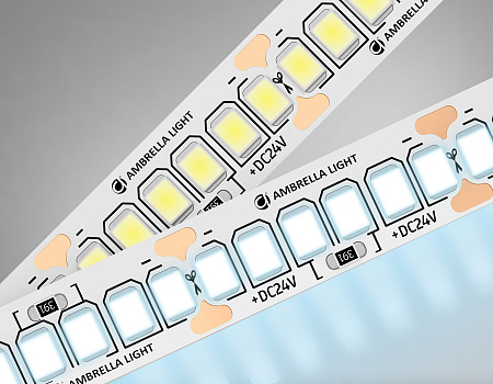 Светодиодная лента GS3303 2835 240Led 18W 24V IP20 6500K GS GS3303