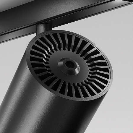 Трековый магнитный светодиодный светильник Maytoni Exility X Focus Zoom TR244-4-12WTW-DSZ-B