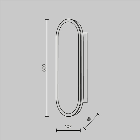Светильник настенный светодиодный Maytoni Perlamour MOD429WL-L15BSK