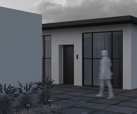 Уличный грунтовый светодиодный светильник Maytoni Stake O503FL-L4B3K