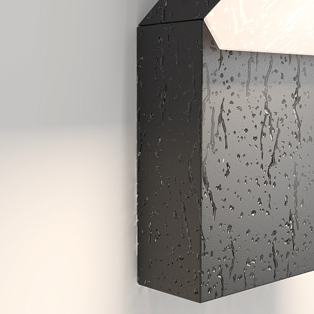 Уличный светильник светодиодный на стену Maytoni Paso O595WL-L12B3K Уличный светильник светодиодный на стену Maytoni Paso O595WL-L12B3K