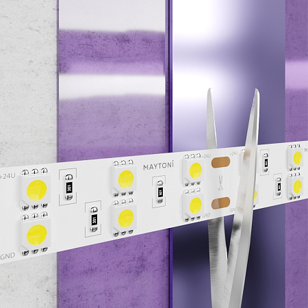 Светодиодная лента Maytoni 28,8W 4000K 24V IP20 20035 Светодиодная лента Maytoni 28,8W 4000K 24V IP20 20035