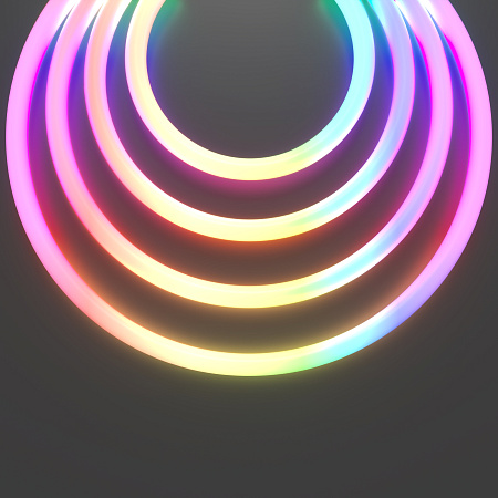 Гибкий неон Maytoni 17,2Вт/м RGB+3000К 24V IP65 Круглый 20304