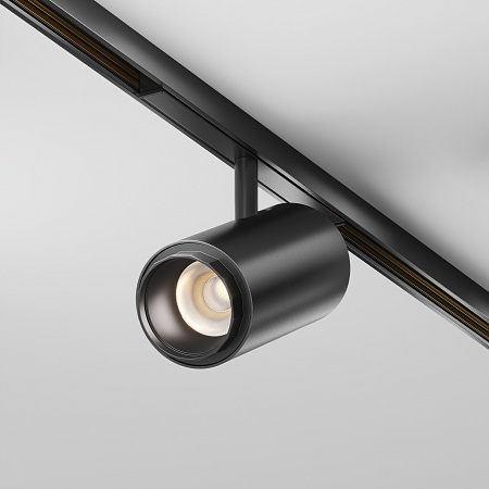 Трековый магнитный светодиодный светильник Maytoni Exility X Focus Zoom TR244-4-12WTW-DSZ-B