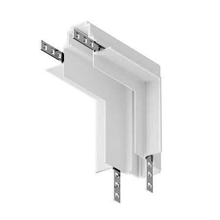 Угловой коннектор внутренний для встраиваемого магнитного шинопровода Maytoni Gravity TRA004ICL-22W