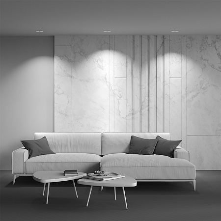 Светильник встраиваемый Maytoni Gyps Modern DL131-GU10-02-W