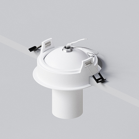 Светильник встраиваемый Maytoni FOCUS S C048CL-01-GU10-W