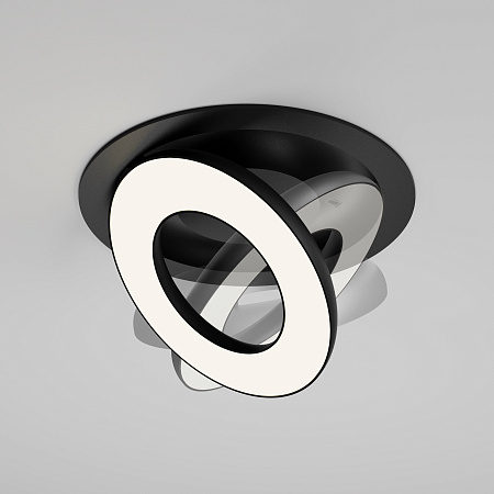 Светильник встраиваемый Maytoni Vector DL102-12W4K-B Светильник встраиваемый Maytoni Vector DL102-12W4K-B