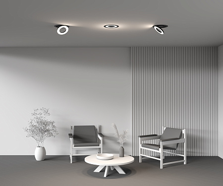 Светильник встраиваемый Maytoni Vector DL102-12W4K-B Светильник встраиваемый Maytoni Vector DL102-12W4K-B