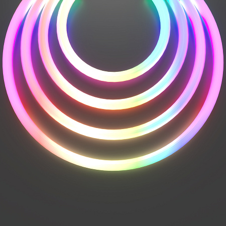 Гибкий неон Maytoni 17,2Вт/м RGB+4000К 24V IP65 Круглый 20305