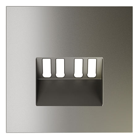 Накладка для розетки акустической 4-местной Voltum S70 (шелк) VLS001504 Накладка для розетки акустической 4-местной Voltum S70 (шелк) VLS001504