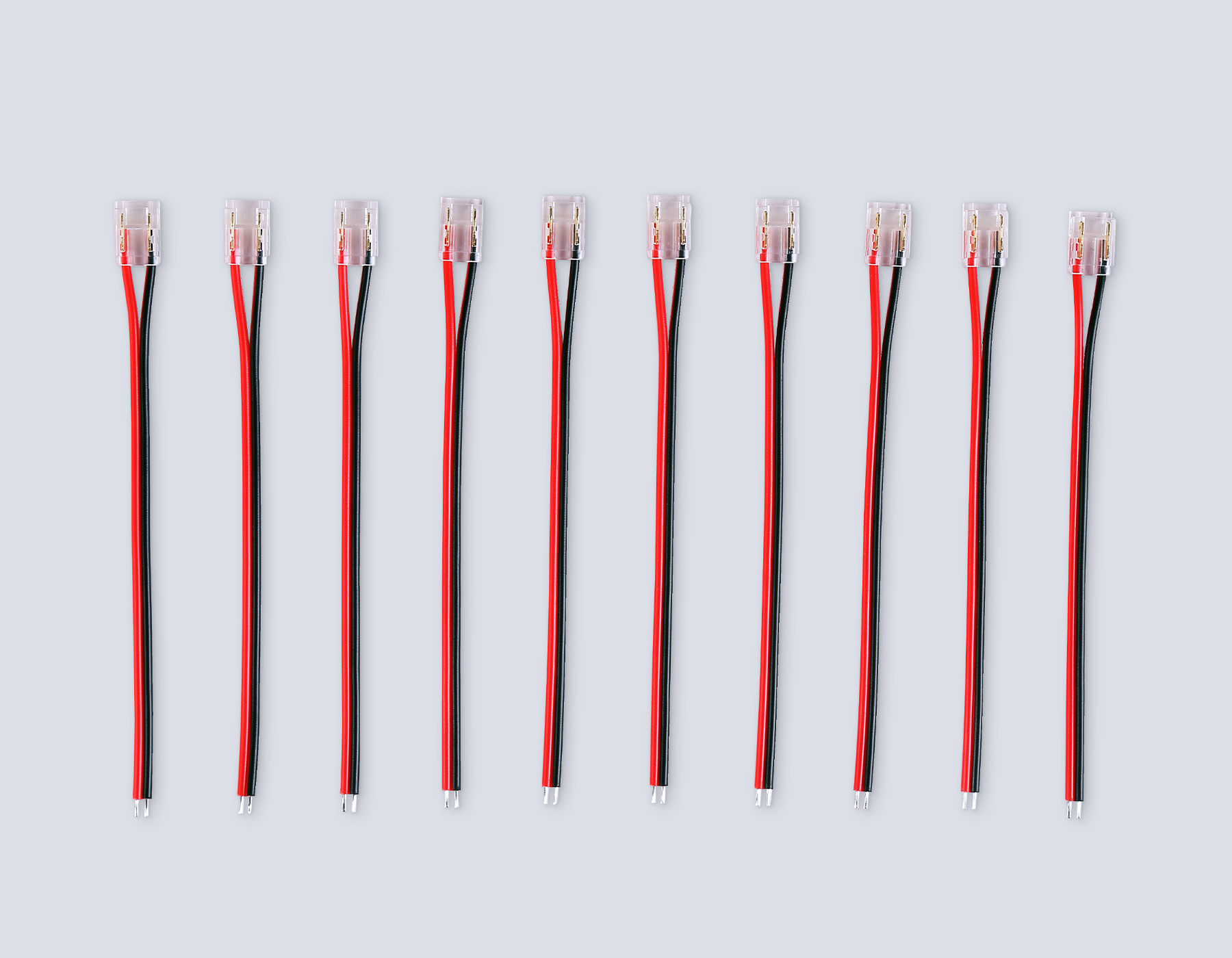 Коннектор гибкий односторонний COB 12/24V для лент 8/10mm GS7375 (2 конт.) (10шт. в комплекте) Illumination GS7375