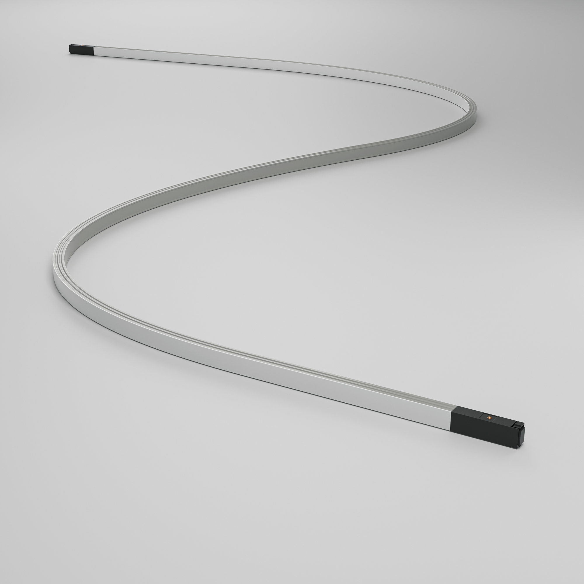 Трековый магнитный светодиодный светильник Maytoni Basity Flex TR180-1-24WTW-B