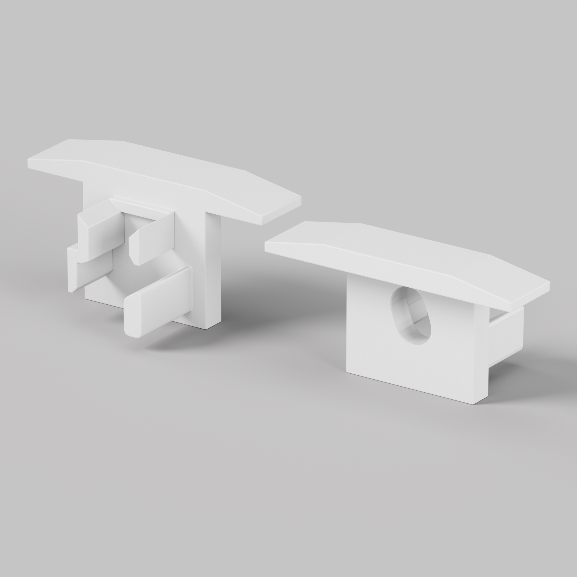 Комплект заглушек (для профиля ALM-0808-S-2M) 2 шт. Maytoni 642084