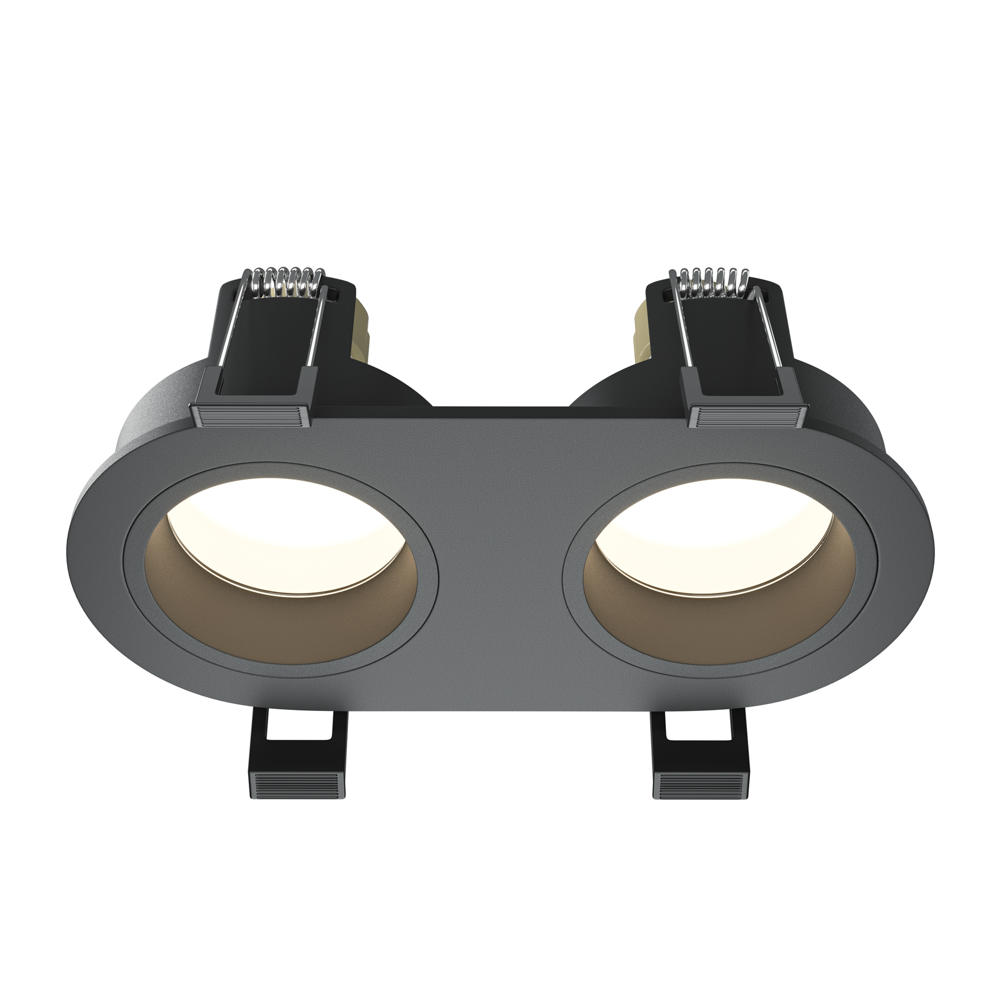 Светильник встраиваемый Maytoni Share DL126-02-GU10-B