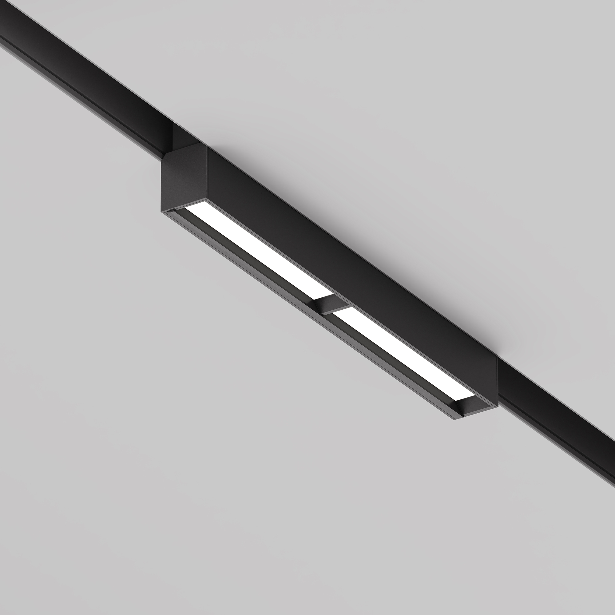 Трековый магнитный светодиодный светильник Maytoni Exility Parete TR106-2-12W3K-B