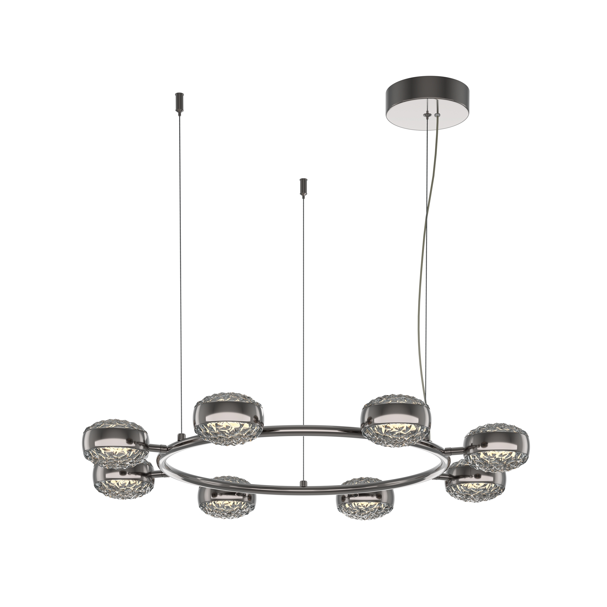 Люстра подвесная светодиодная Maytoni Mind MOD299PL-L80BC3K