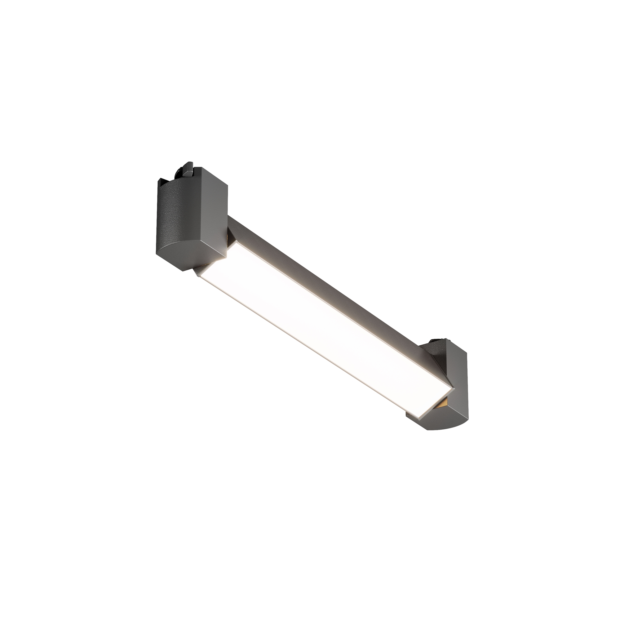 Трековый однофазный светодиодный светильник Maytoni Unity Basis Rot TR104-1-10W3K-B