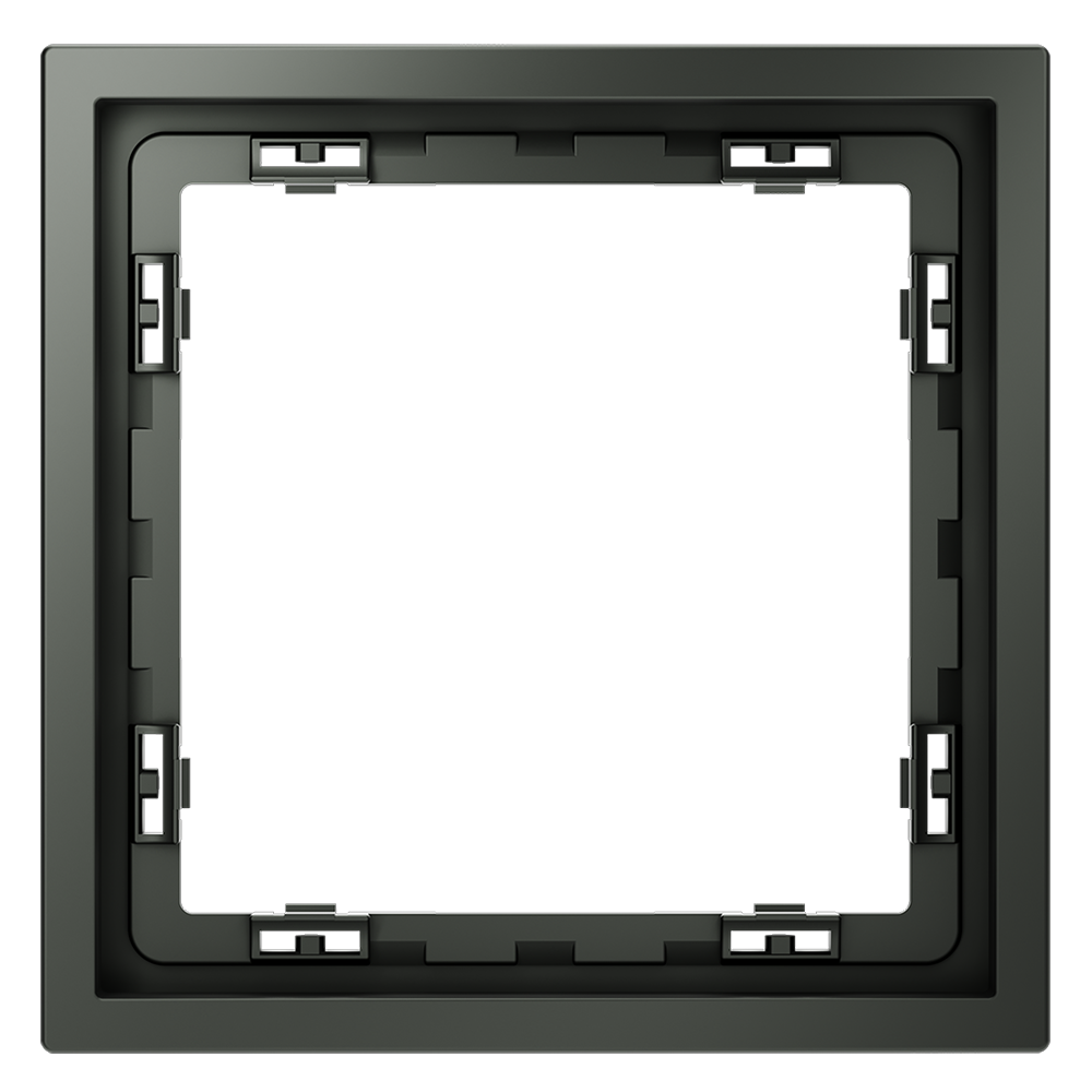 Рамка пластиковая VOLTUM S70 на 1 пост, (титан) VLS100106