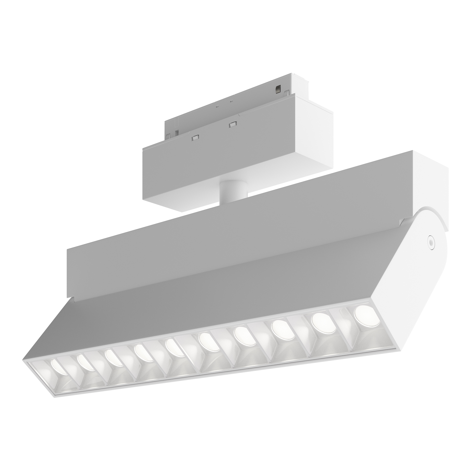 Трековый магнитный однофазный светодиодный светильник Maytoni Points Rot Gravity TR077-2-20W4K-W