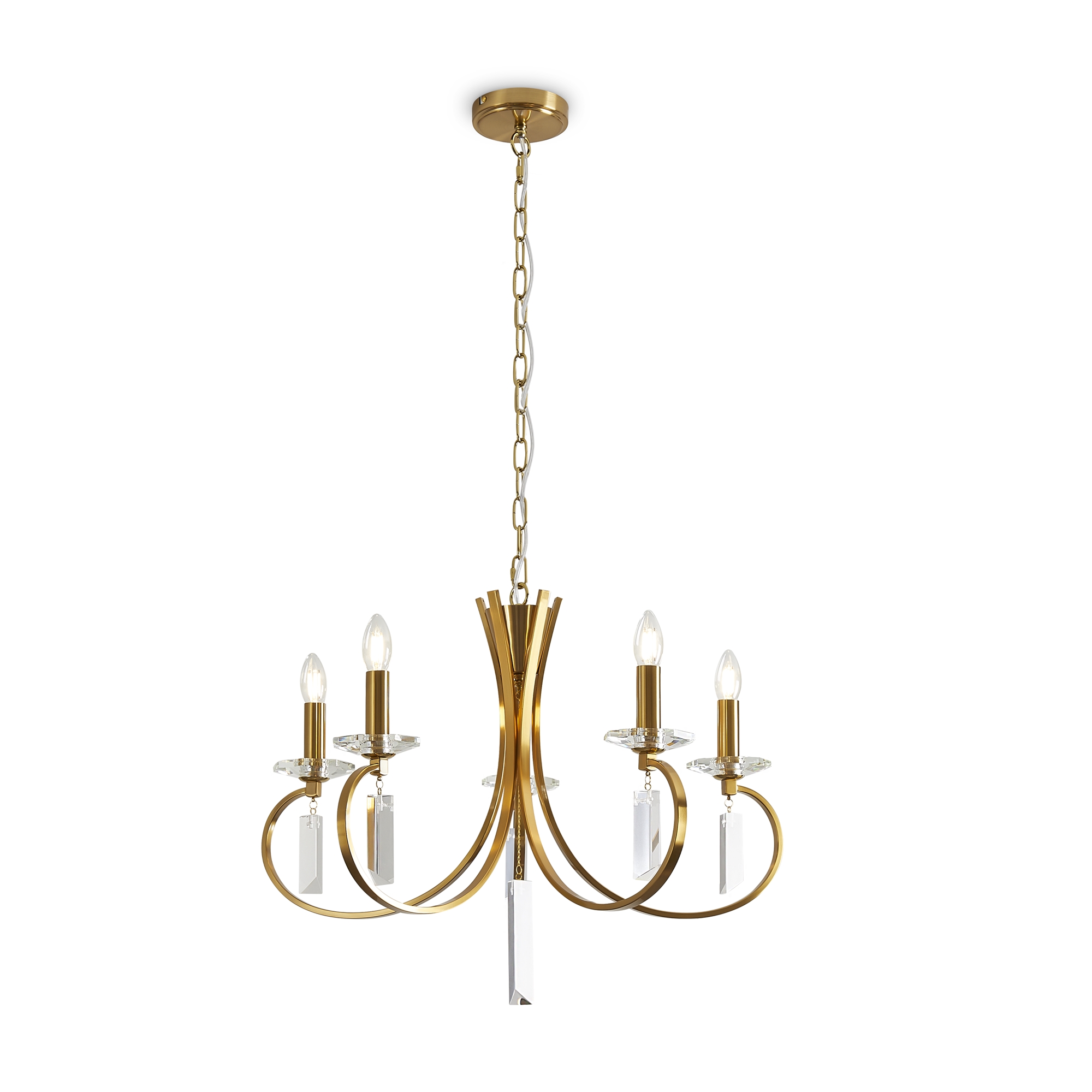 Люстра подвесная Freya Harvest FR2040PL-05BS