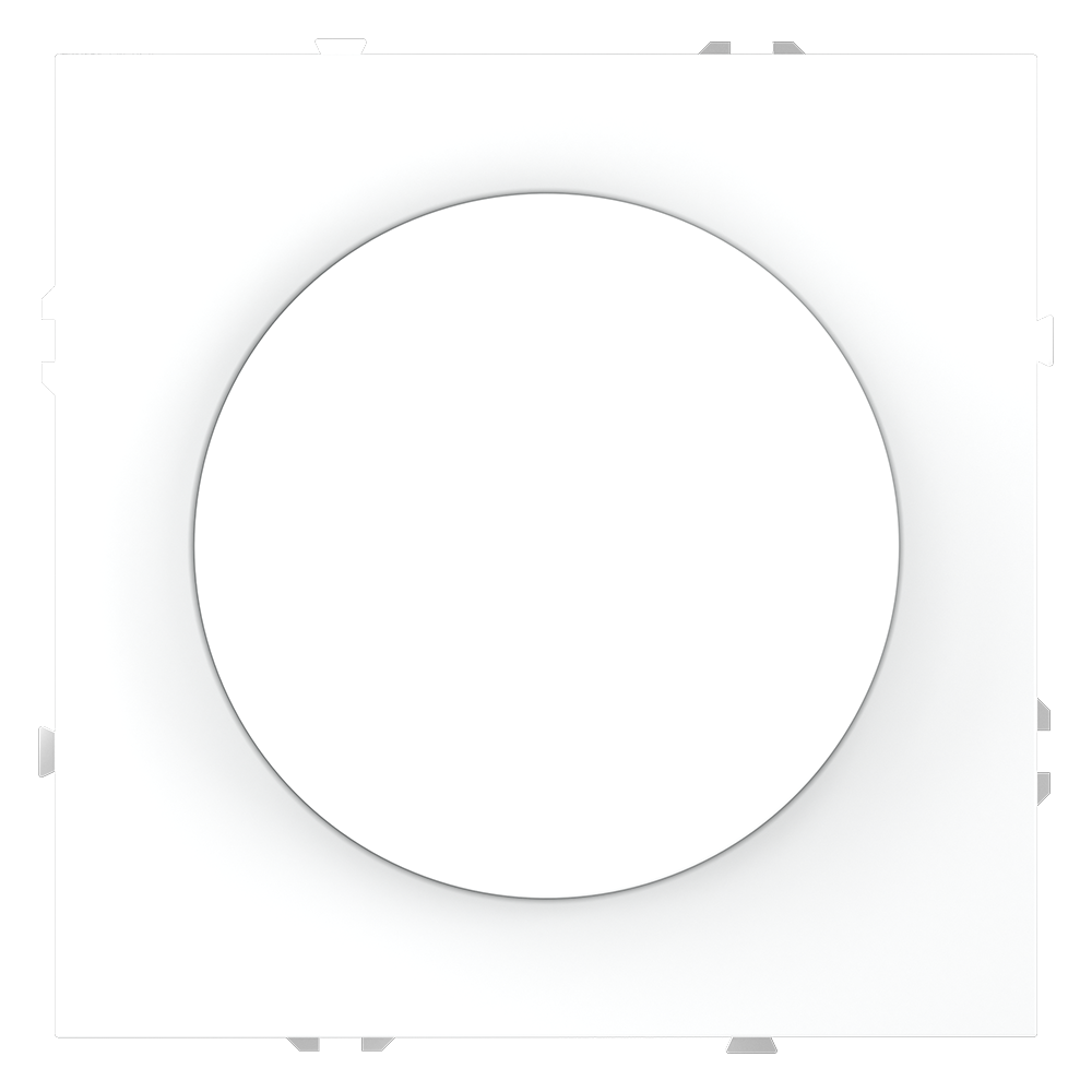 Светорегулятор встраиваемый VOLTUM S70 поворотно-нажимной 600 Вт, (белый матовый) VLS070302