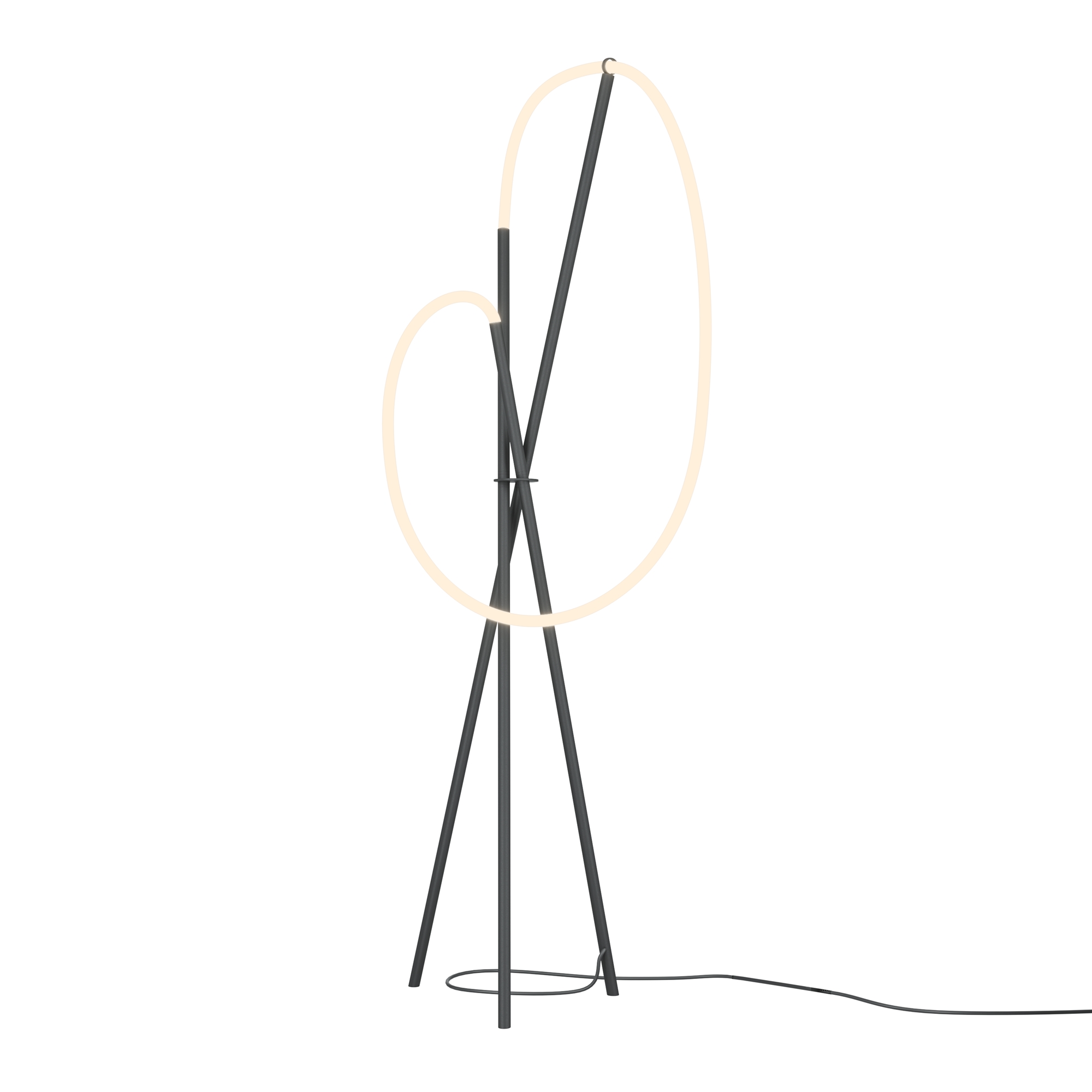 Торшер светодиодный Maytoni Crochet MOD369FL-L36B3K