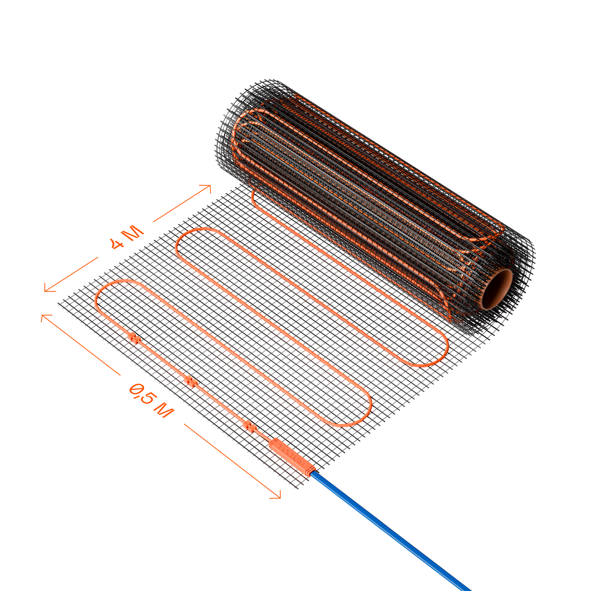 Нагревательный элемент теплого пола Voltum Т200 VLT01-200-2.0