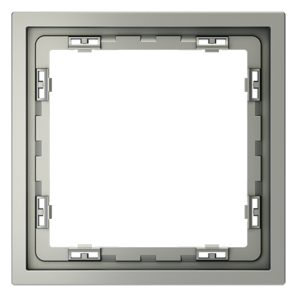 Рамка пластиковая VOLTUM S70 на 1 пост, (сталь) VLS100105