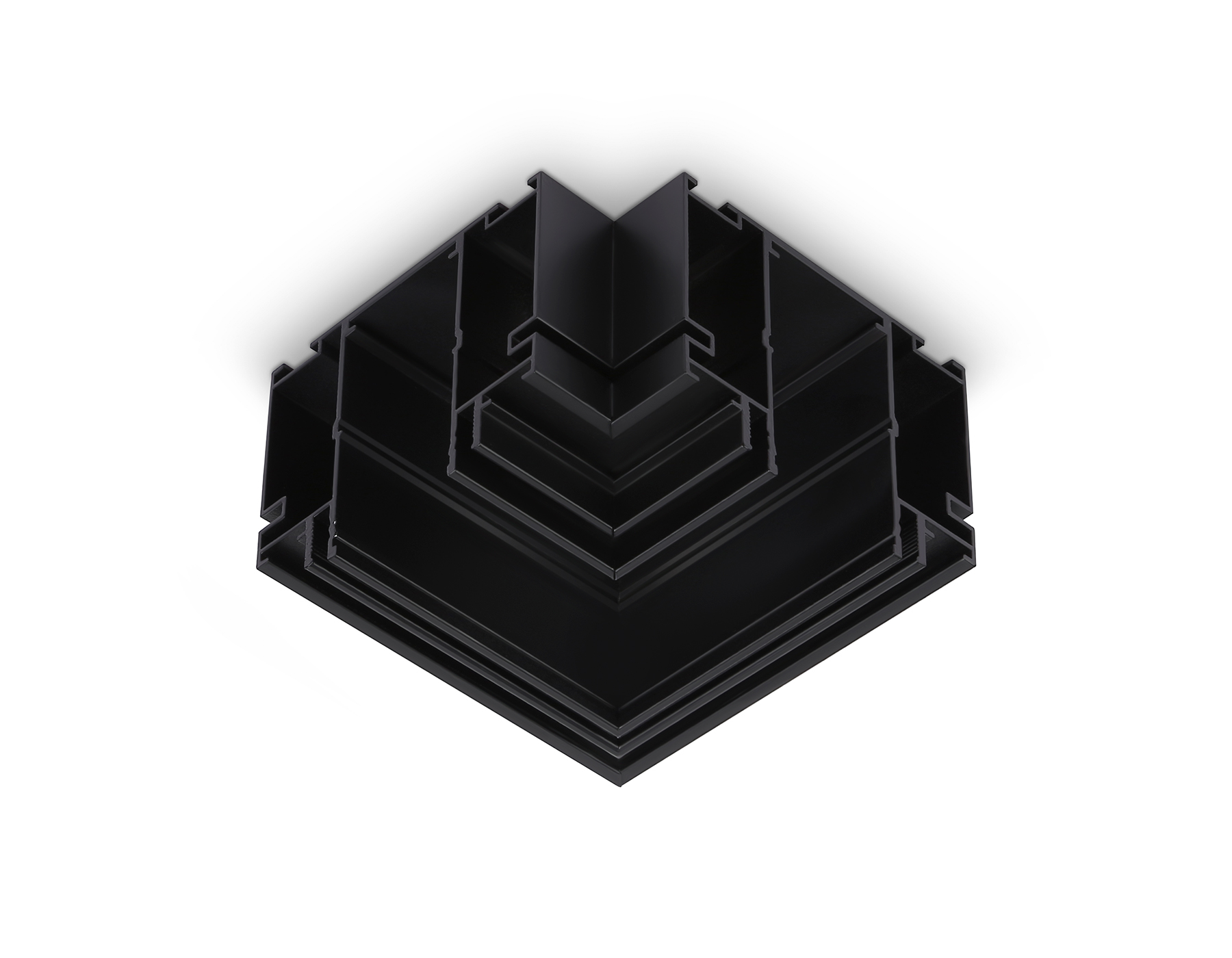 Коннектор угловой для шинопровода в натяжной потолок GL1046