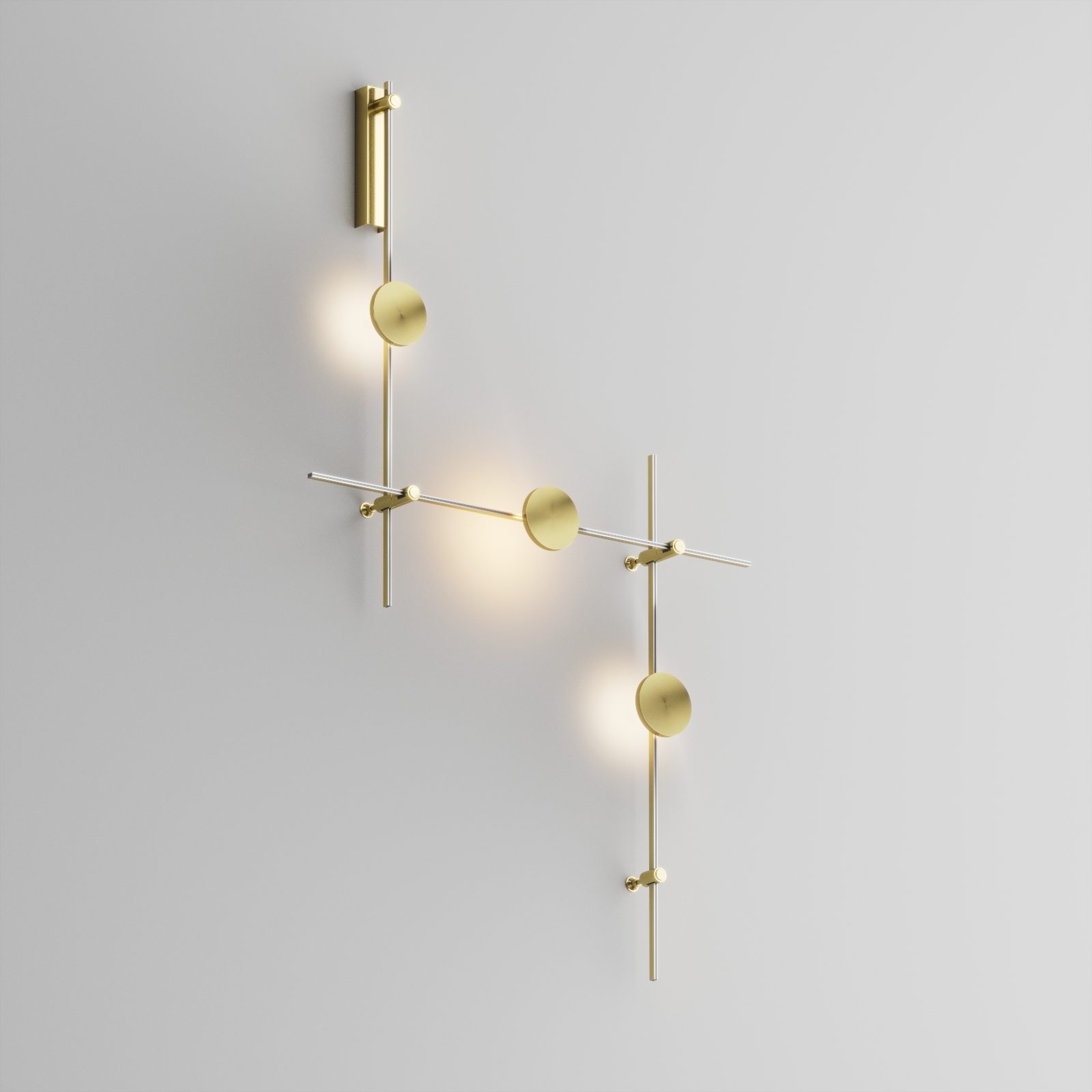 Основание настенное для трековых светильников Maytoni FLARITY TFC-Flar-W01-BS