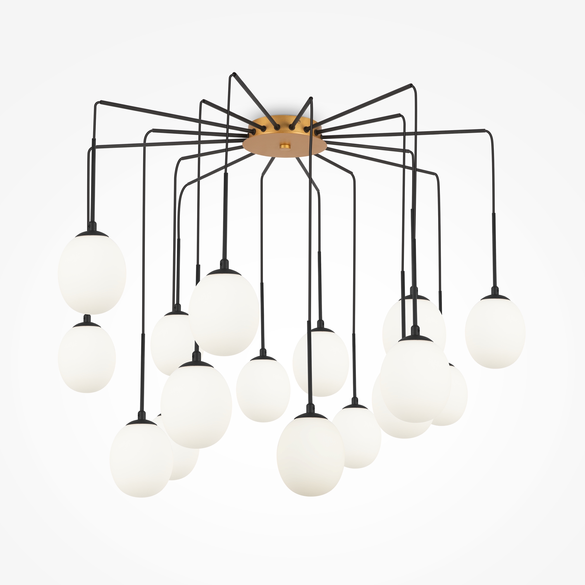 Люстра подвесная Maytoni Branch MOD176PL-16G