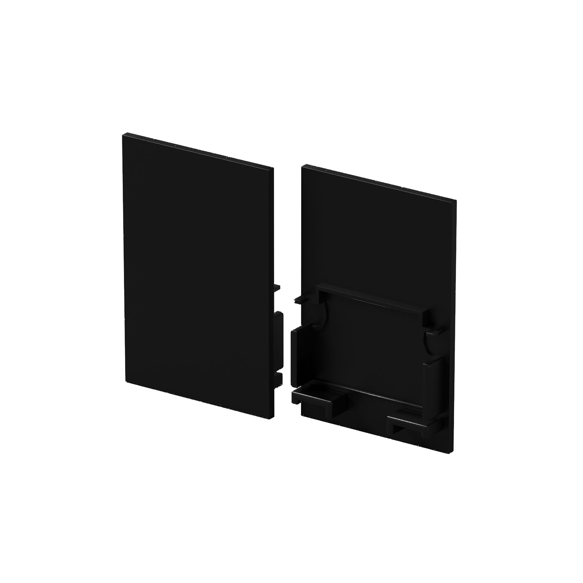 Комплект заглушек (для профиля 35×51) 2 шт., Maytoni ALM-3551-B-EC 642063