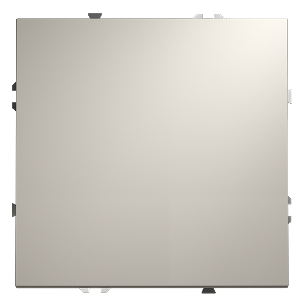 Выключатель встраиваемый VOLTUM S70 одноклавишный (кашемир) VLS010103