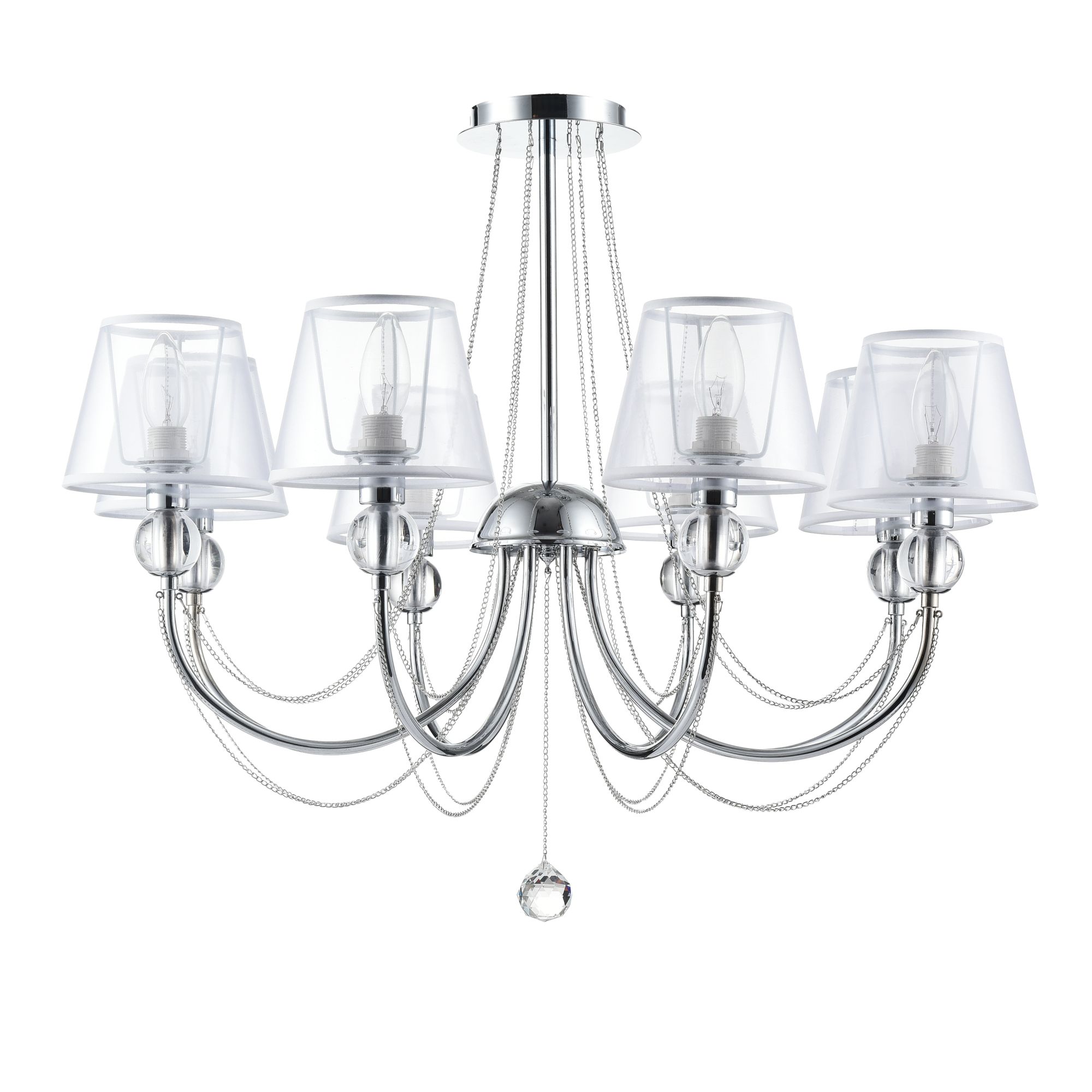 Люстра подвесная Freya Beverly FR5661-PL-08-CH