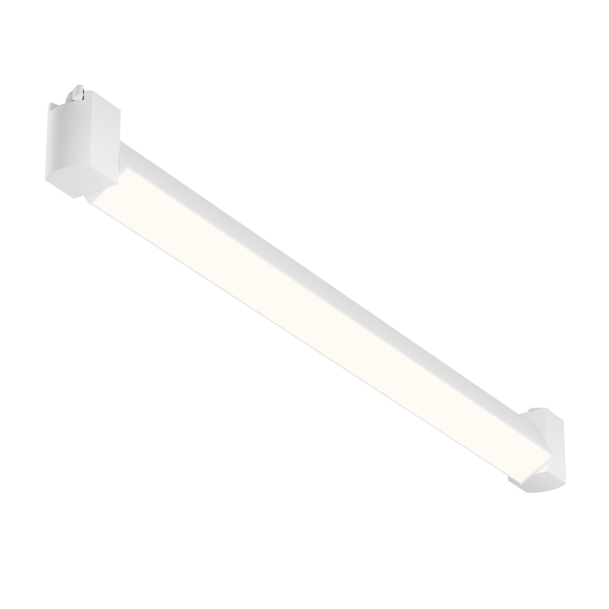 Трековый однофазный светодиодный светильник Maytoni Unity Basis Rot TR104-1-20W3K-W