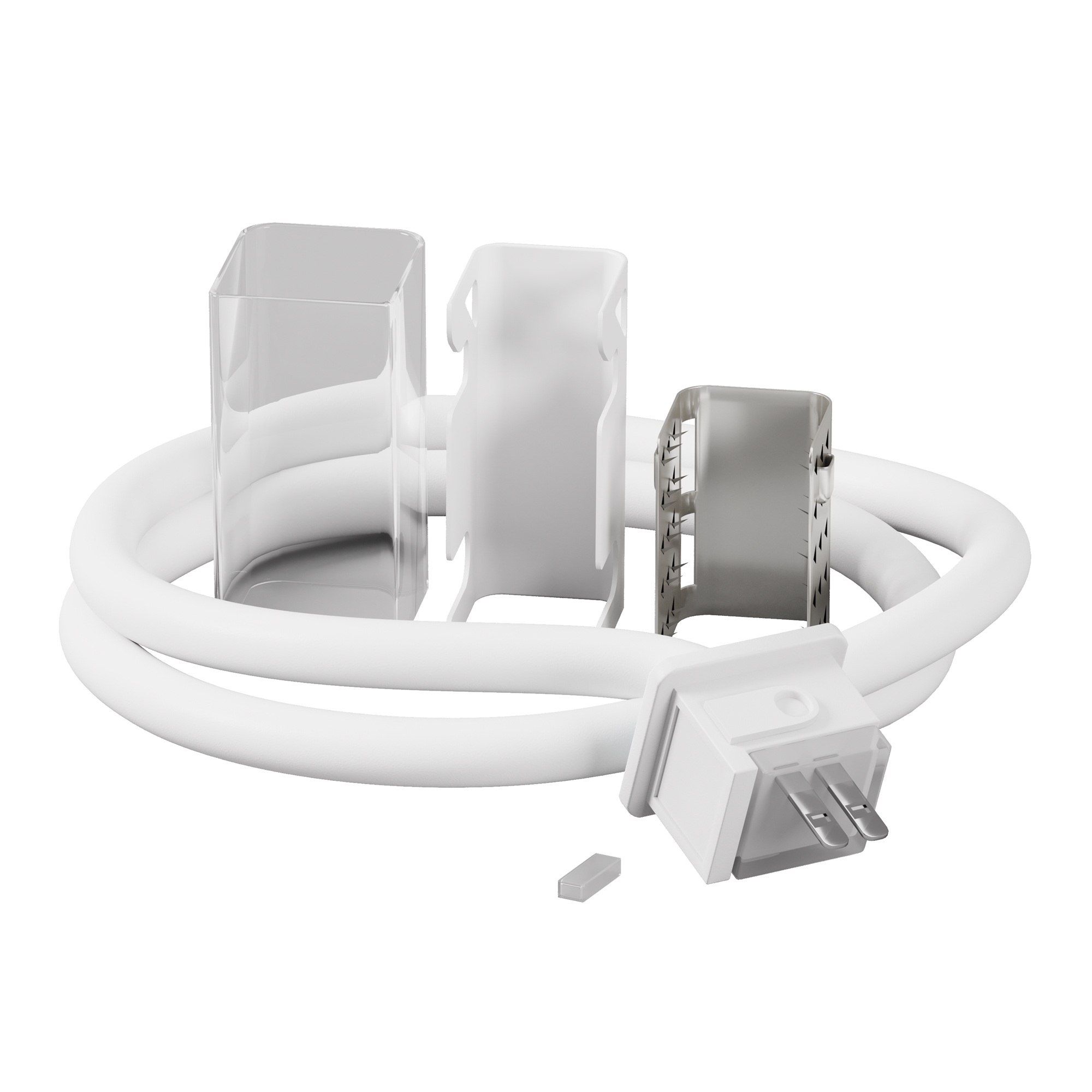 Коннектор питания для гибкого неона 17x12 мм (выход прямой) Maytoni Изгиб поперек оптической оси 432012