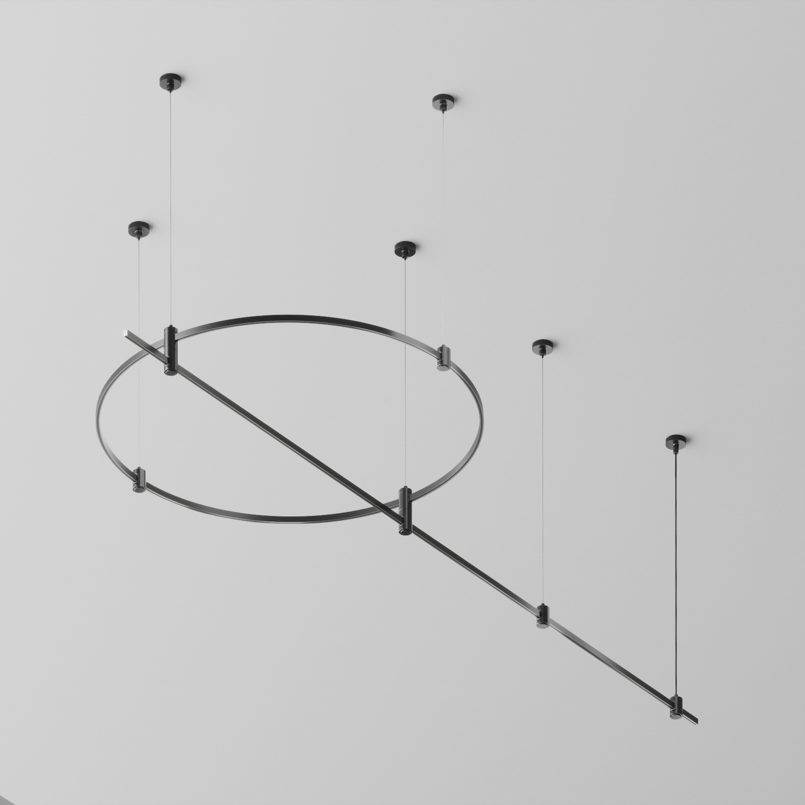 Основание для трековой системы Maytoni FLARITY TFC-Flar-H05-B