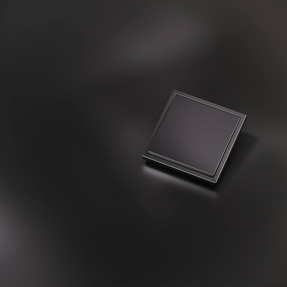 Клавиша для выключателя/переключателя одноклавишного Voltum S70 METAL (антрацит) VLSM000112