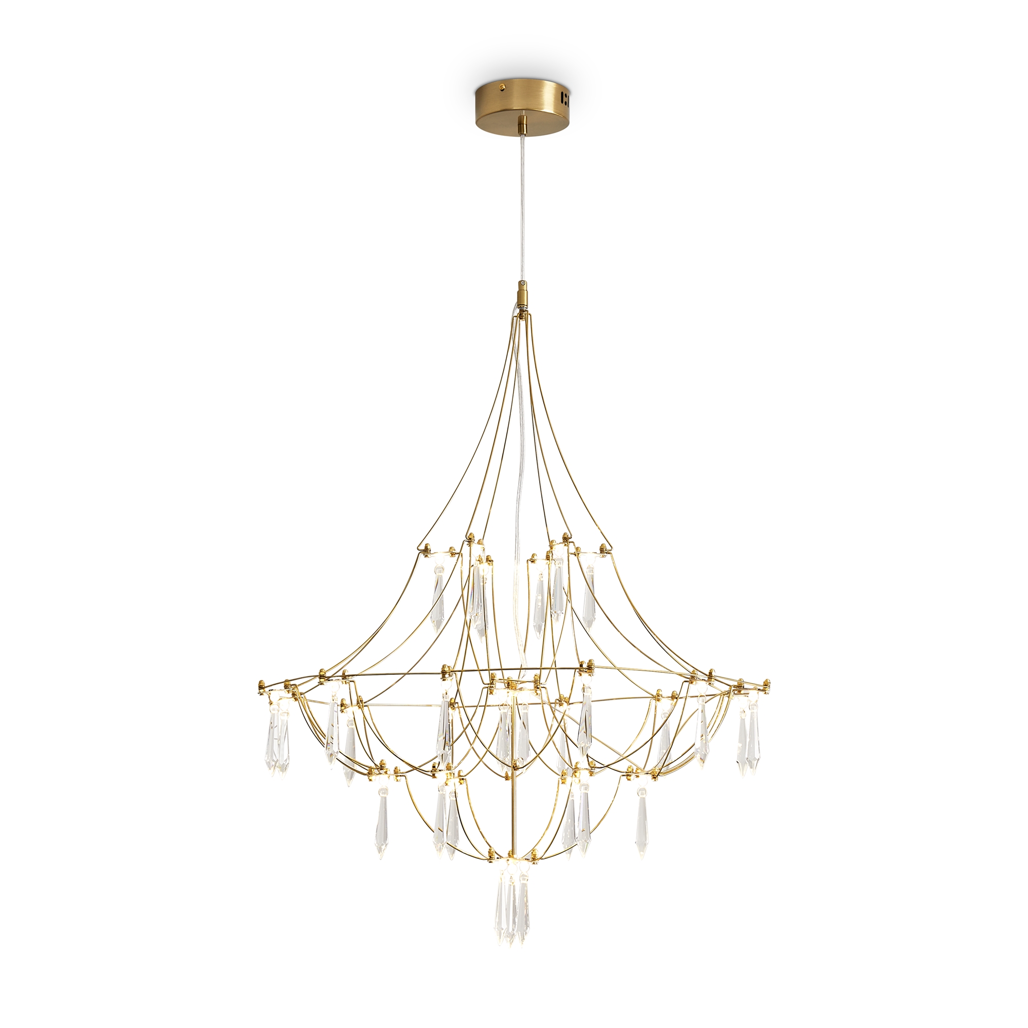 Люстра подвесная светодиодная Freya Amela FR6138PL-L21BS